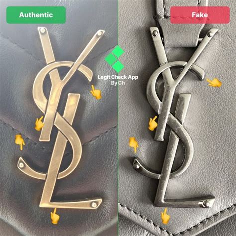 authenticate ysl|ysl logo real.